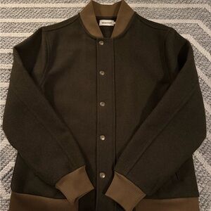 Taylor Stitch Brown Bomber Jacket